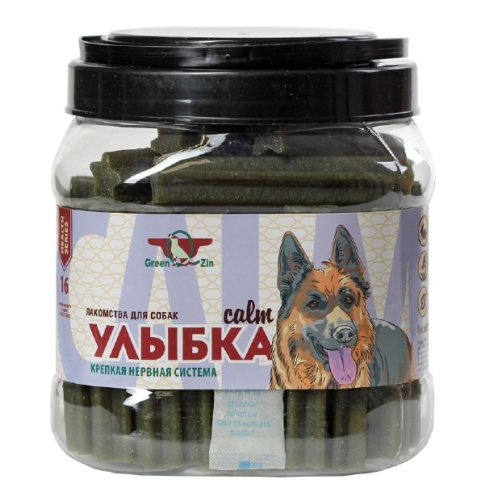 Green Qzin УЛЫБКА CALM №16 Жеват.палочки крепкая нерв.система. 1130 г